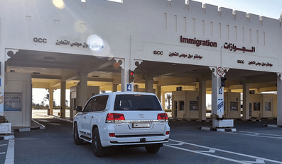 Non-Qatari License Plates